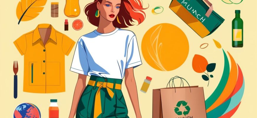 Как использовать вторичные материалы для создания модных коллекций и снизить экологический след.