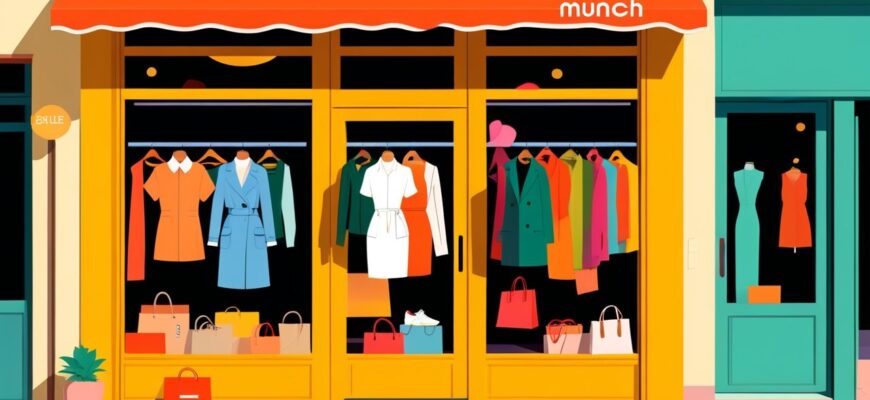 Влияние SecondHand магазинов на развитие устойчивой моды в городских местах.