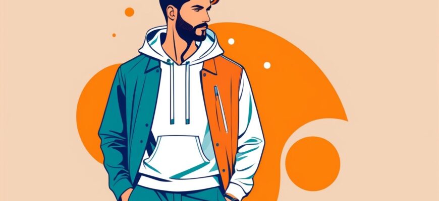 Инновационные материалы в мужской одежде: комфорт и стиль для современного лука.