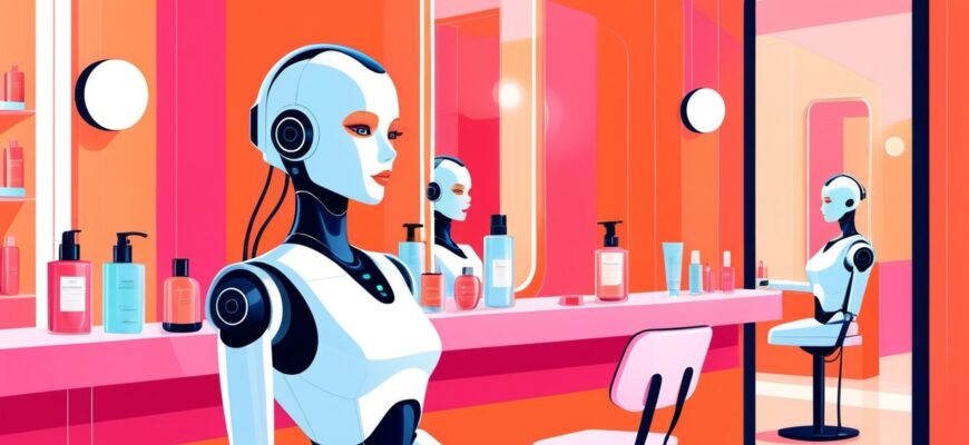 Инновационные технологии в уходе за кожей: роботы-ассистенты в косметологических салонах.